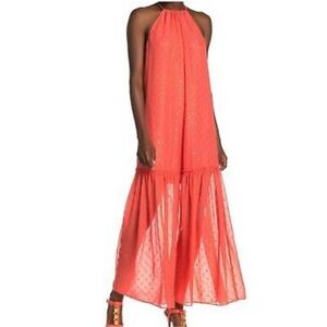 Trina Turk Maxi Halter Dress